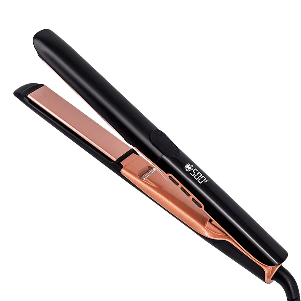 Lisseur Plasma Professionnel RUCHA – Traitement Kératine, 260°C / 500°F, Bi-Tension 110-240V